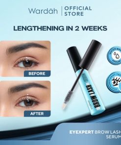Wardah EyeXpert Brow Lash Serum 20gr - Panjang dan Tebal dalam 14 hari